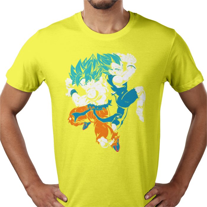 Dragonball Z - Saiyan Theme 4 T-shirt