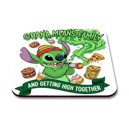 Ohana Square Coaster