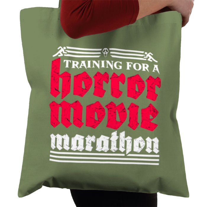 Horror Movie Marathon Tote Bag