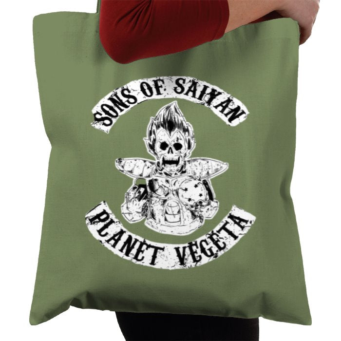 Dragonball Z x Sons Of Anarchy - Sons Of Saiyan's Tote Bag