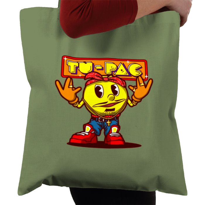 Pacman & Tupac - Tu-Pac Tote Bag