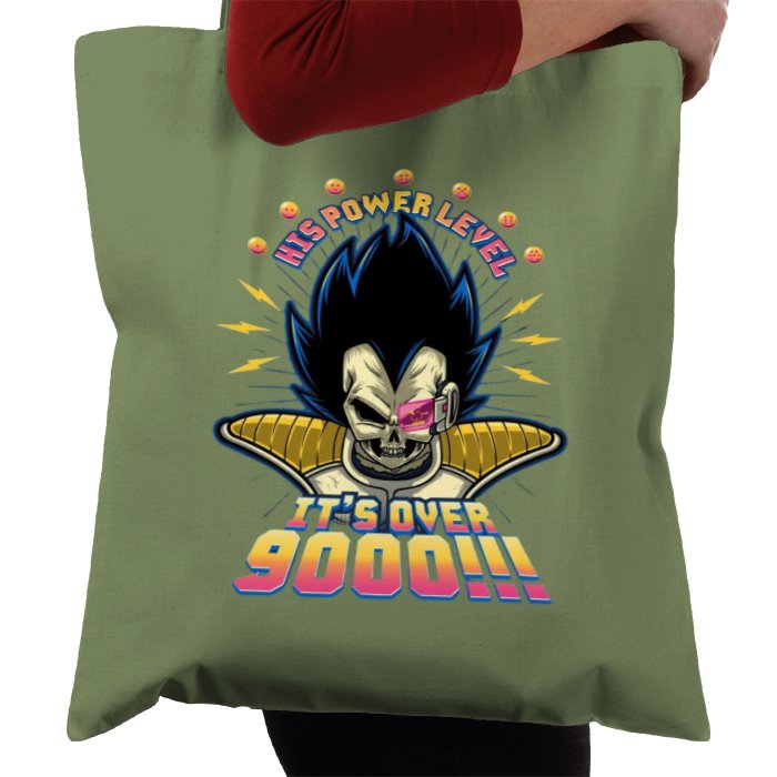 Dragonball Z - Its Over 9000! Tote Bag