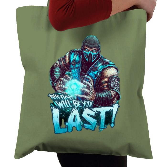 Mortal Kombat - Sub Zero Last Match Tote Bag