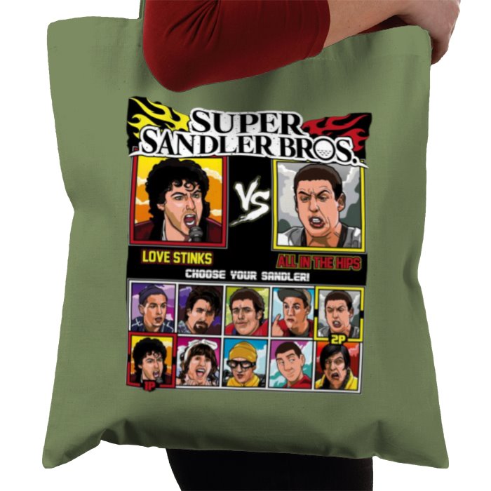 Super Smash Bro's & Adam Sandler - Super Sandler Bro's Tote Bag