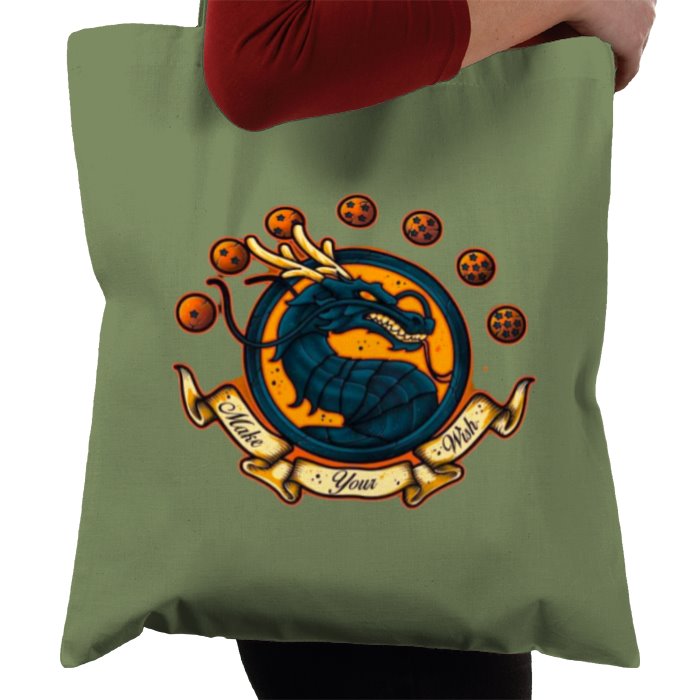Dragonball Z x Mortal Kombat - Make Your Wish Tote Bag