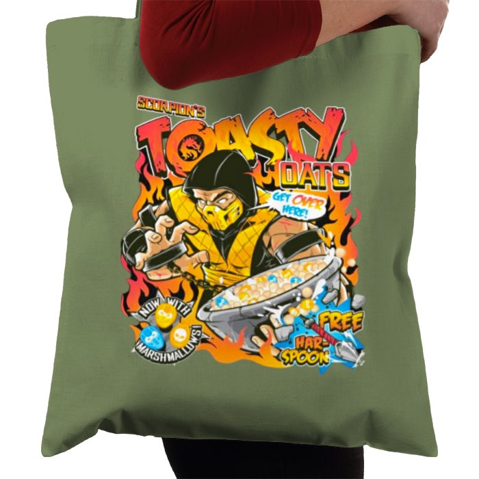 Mortal Kombat - Scorpions Toasty Oats Tote Bag