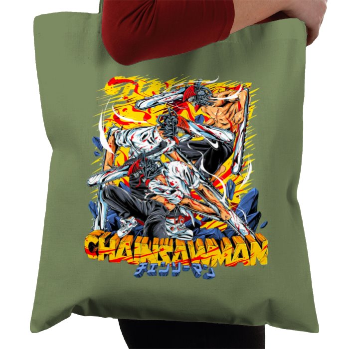 Chainsaw Man - Theme 2 Tote Bag
