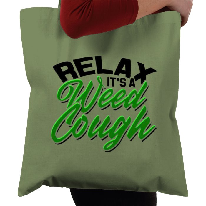Weed Cough Tote Bag