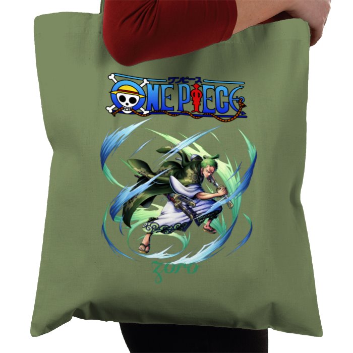 One Piece - Zorro Portrait Tote Bag