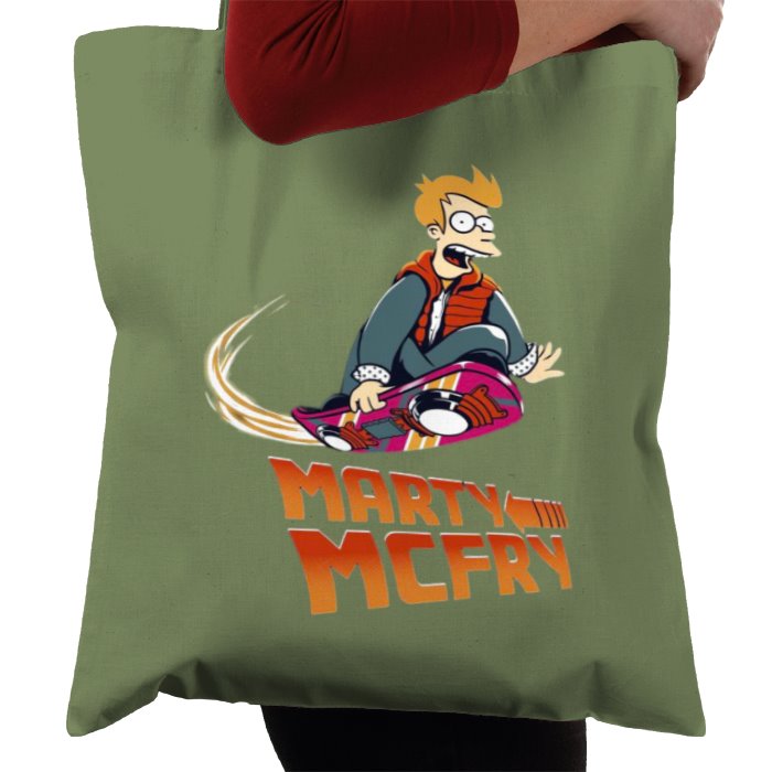 Futurama x Back To The Future - Marty McFry Tote Bag