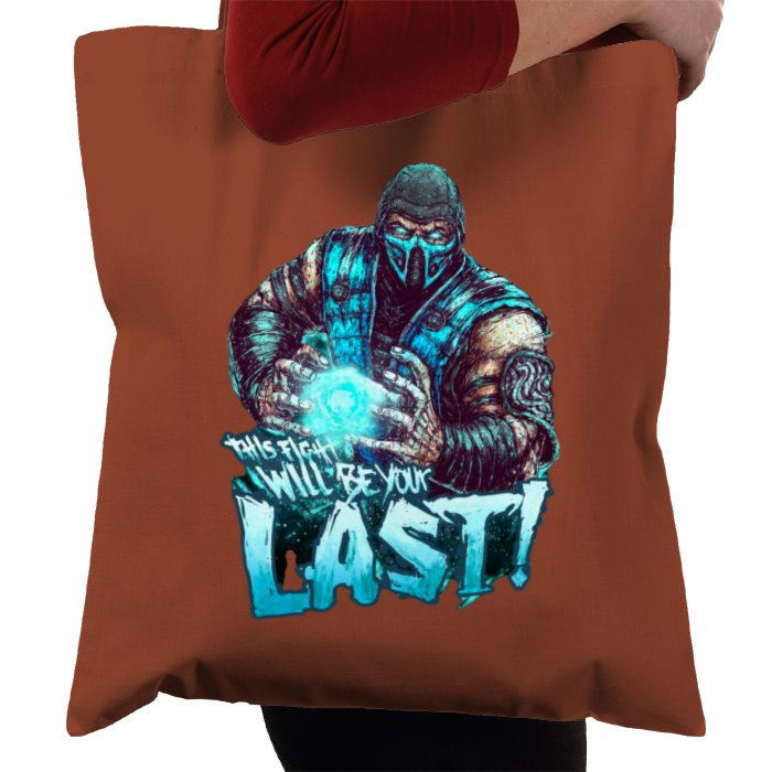 Mortal Kombat - Sub Zero Last Match Tote Bag