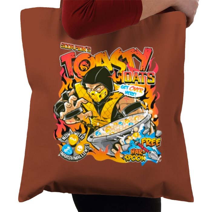 Mortal Kombat - Scorpions Toasty Oats Tote Bag