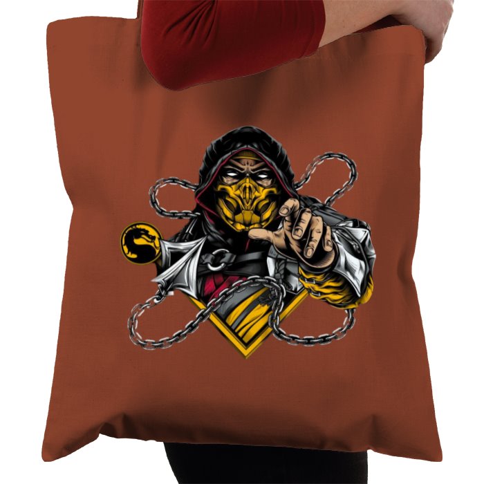 Mortal Kombat - Scorpion Wants You Tote Bag