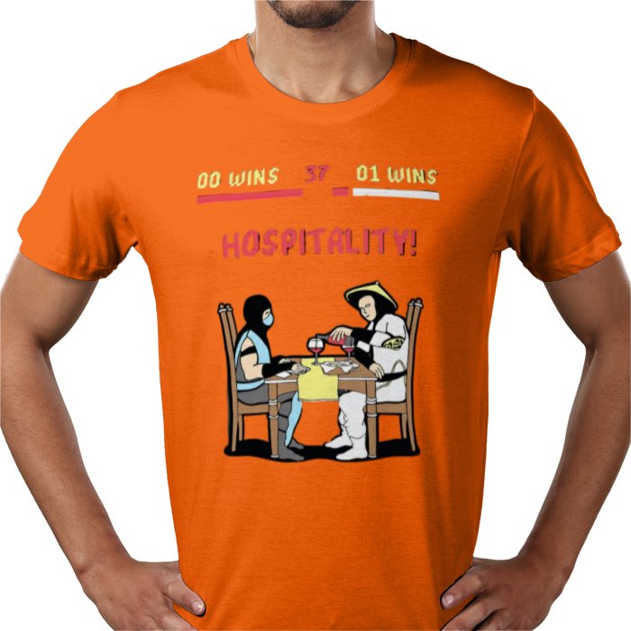 Mortal Kombat - Hospitality Wins T-shirt