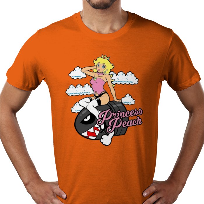 Super Mario Bros — Peach & Bullet Bill T-Shirt