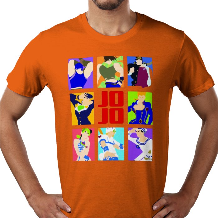 JoJo's Bizarre Adventure - Box Collage T-Shirt