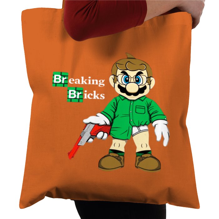 Super Mario Bro's x Breaking Bad - Breaking Bricks Tote Bag