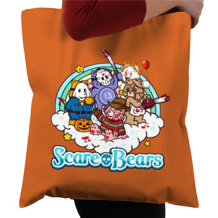 Scare Bears Tote Bag
