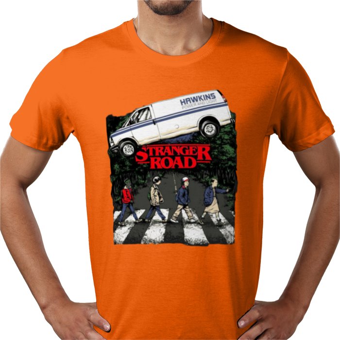 Stranger Things & The Beatles - Abbey Road T-shirt