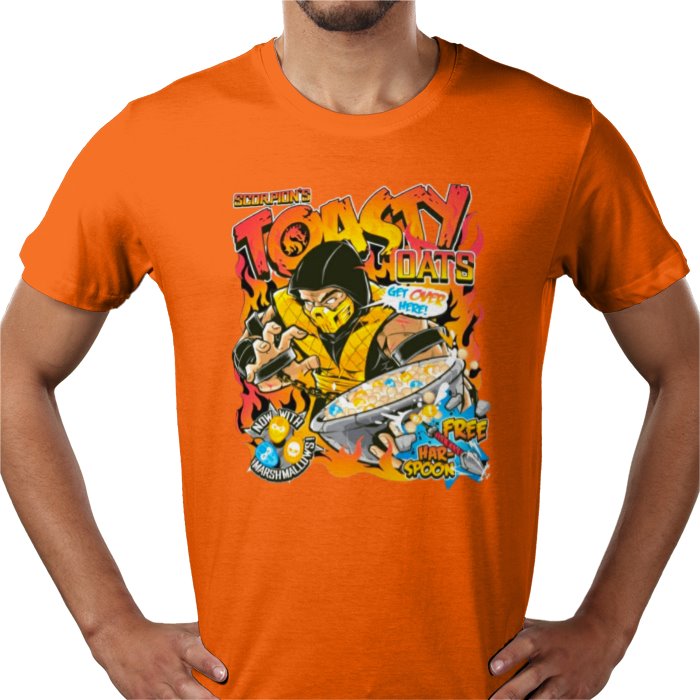 Mortal Kombat - Scorpion Toasty Oats T-shirt