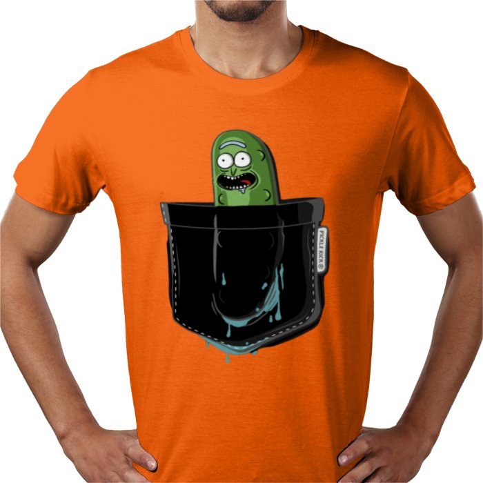 Rick & Morty - Pickle Rick Pocket T-shirt