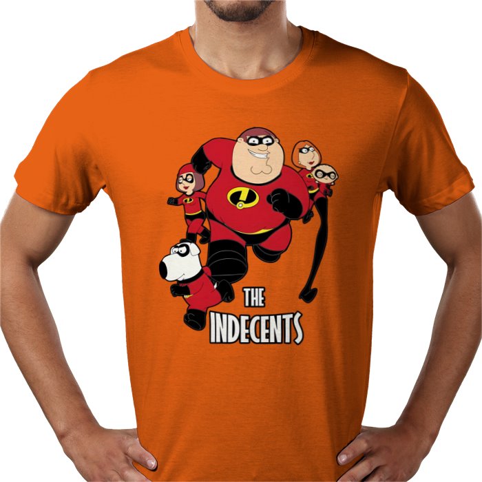 Family Guy x The Incredibles Parody - The Indecents T-Shirt