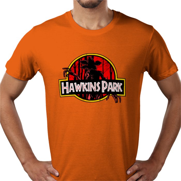 Stranger Things x Jurassic Park T-shirt