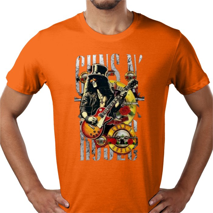 Guns And Roses Theme 1 T-Shirt