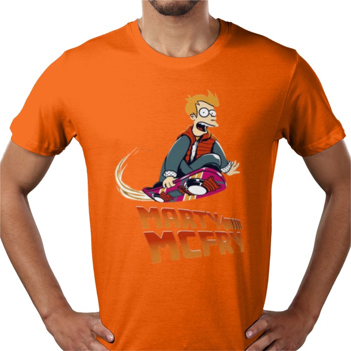 Futurama x Back To The Future - Marty McFry T-shirt