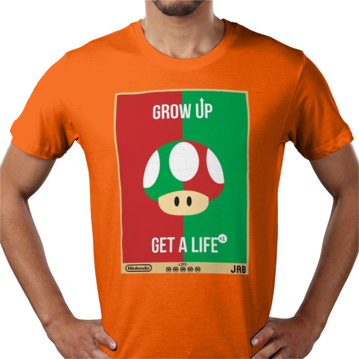 Super Mario Bro's - Get A Life T-shirt