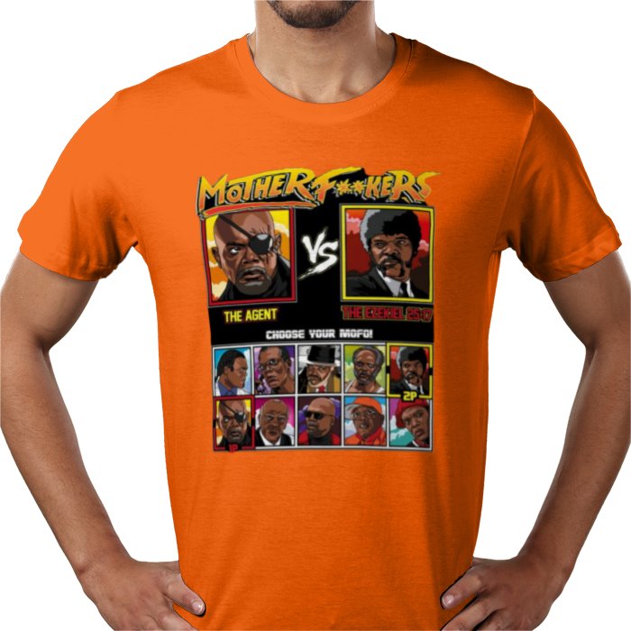 Samuel Jackson & Street Fighter - Mother F**kers T-shirt