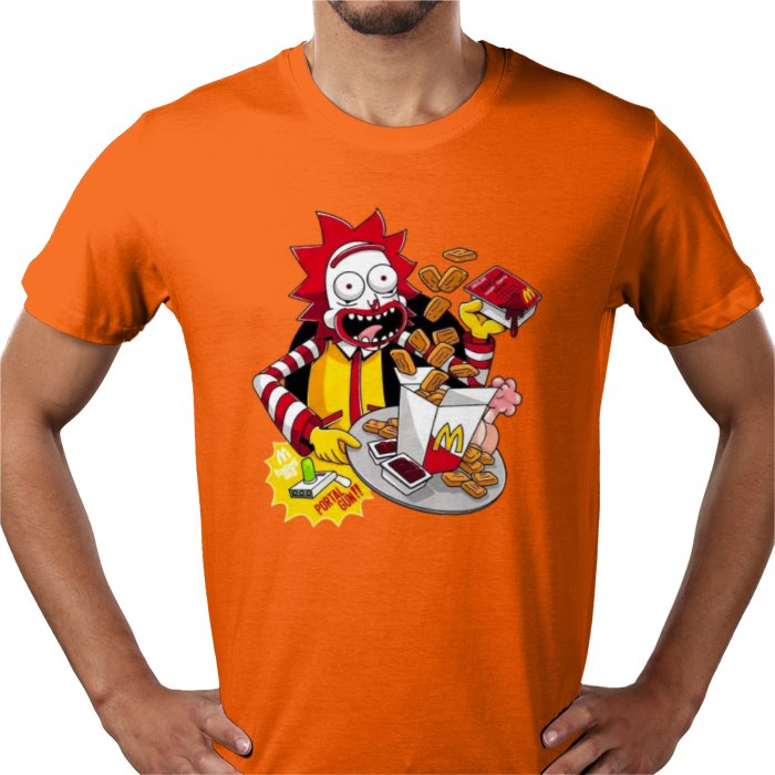 Rick & Morty & Mc Donald's - Rick Mc Donald T-shirt