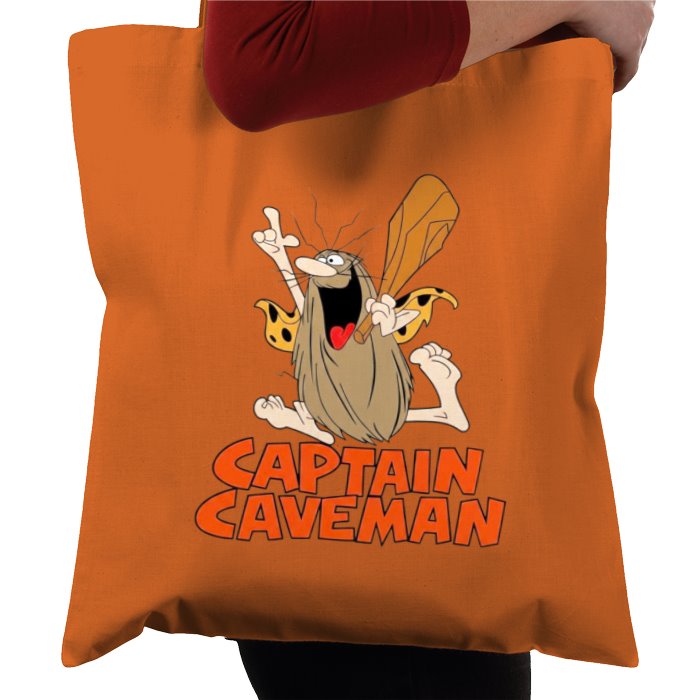 Captain Caveman - Theme Tote Bag