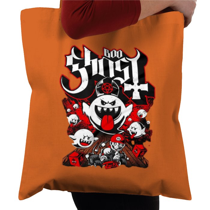 Mario Kart - Boo Ghost Theme Tote Bag