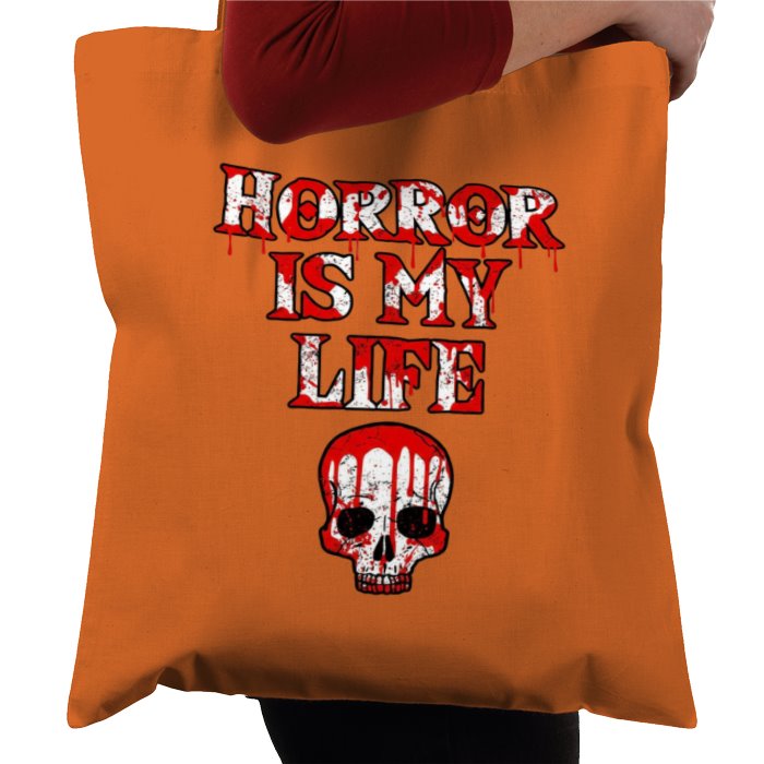 Horror Is My Life Tote Bag