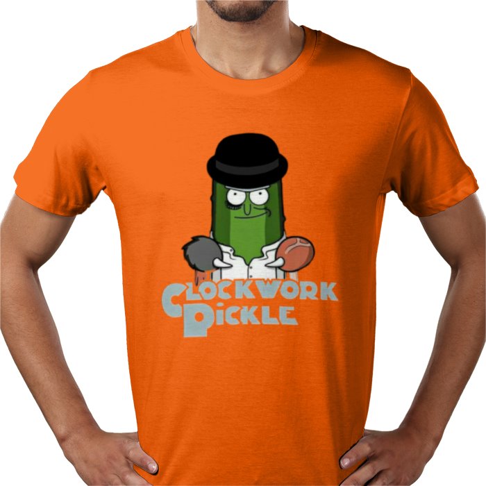 Rick & Morty & A Clockwork Orange - A Clockwork Pickle T-shirt