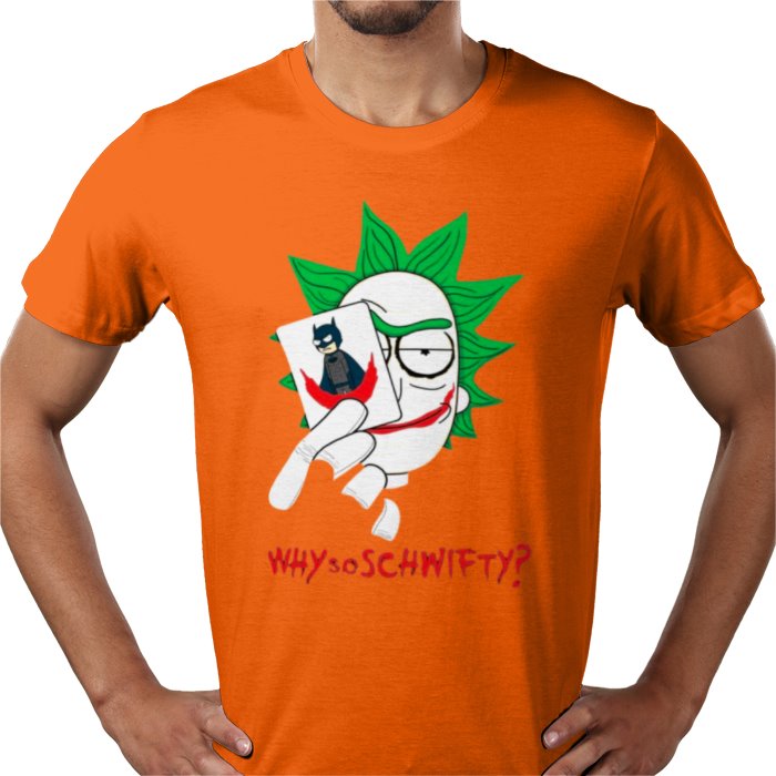 Rick & Morty x Batman - Why So Schwifty T-shirt