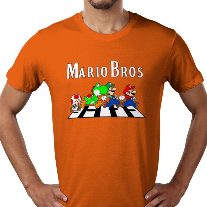 Super Mario Bros x The Beatles — Abbey Road Bros T-Shirt