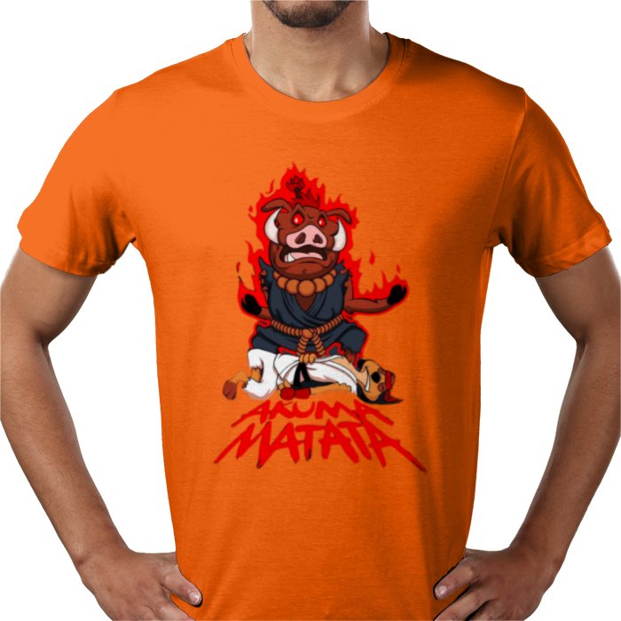 Timone & Pumba & Street Fighter - Akuma Matata T-shirt