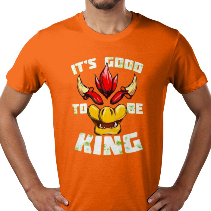 Super Mario Bro's - Its Good To Be King T-shirt