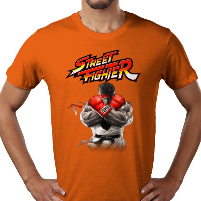 Street Fighter — Ryu Defence Stance T-Shirt