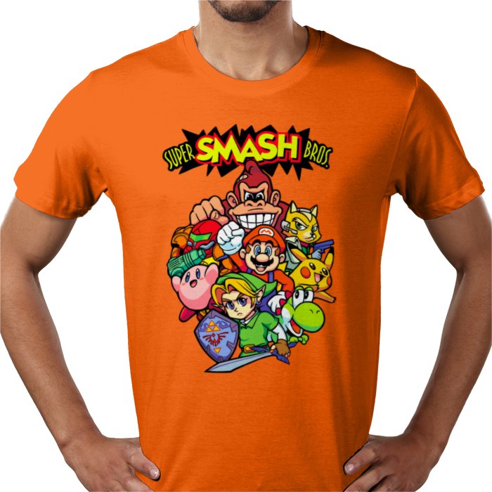 Super Smash Bros - Collage T-shirt