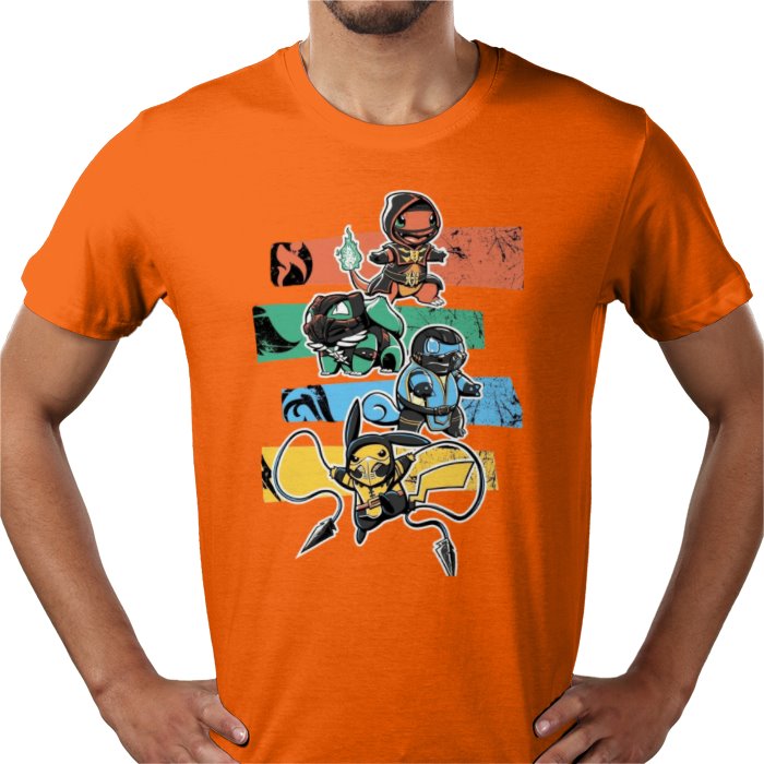 Pokémon & Mortal Kombat - Kombat Starters T-shirt