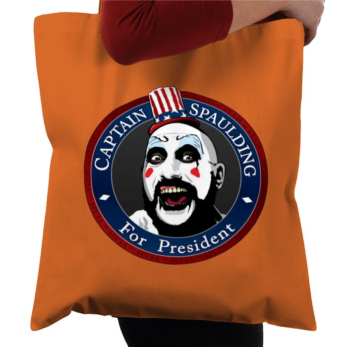 Captain Spaulding For President Tote Bag