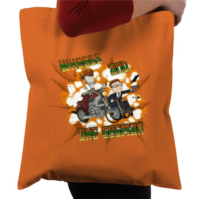 American Dad - Wheels & The Leg Man Tote Bag