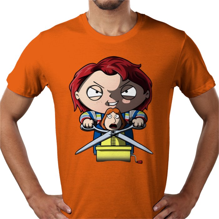 Family Guy x Chucky Parody T-Shirt