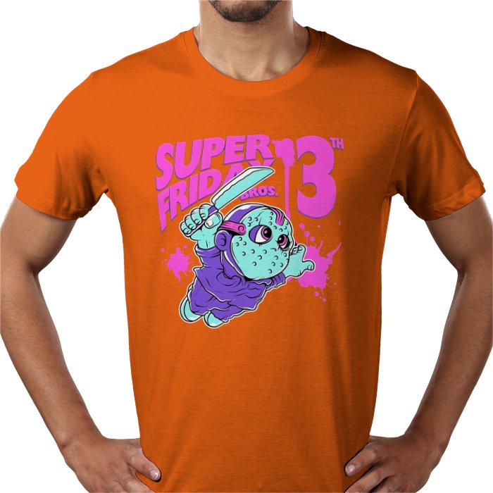 Friday 13th x Super Mario Bros - Super Friday 13th T Shirt