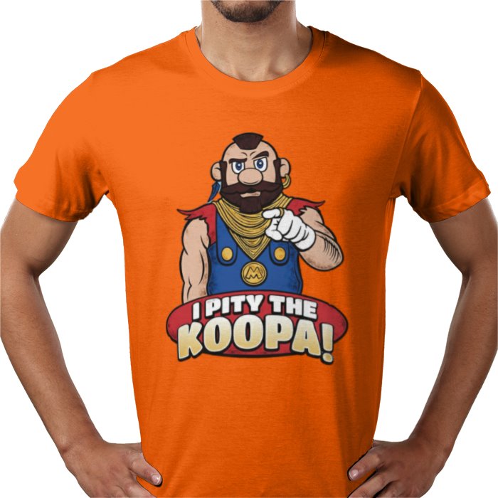 The A Team & Super Mario Bro's - I Pity The Koopa T-shirt