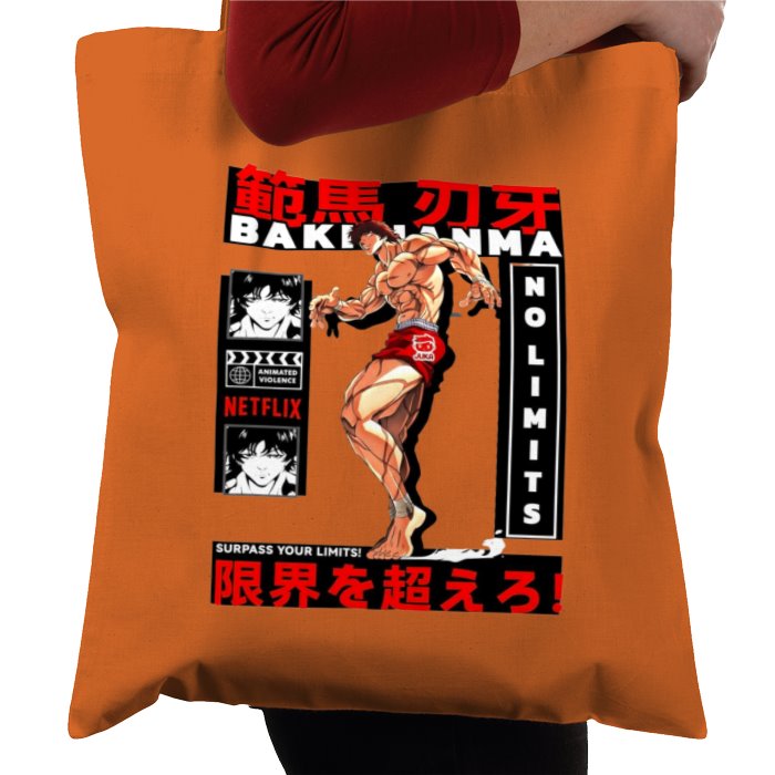 Baki - No Limits Tote Bag