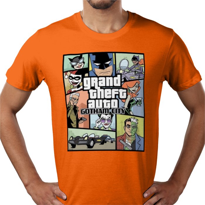 Batman & Grand Theft Auto - Grand Theft Auto Gotham T-shirt